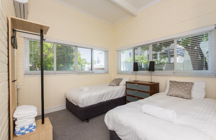 Cottesloe Bel-Air Apartment - Bedroom - holiday accommodation rentals for short term stays in Perth
