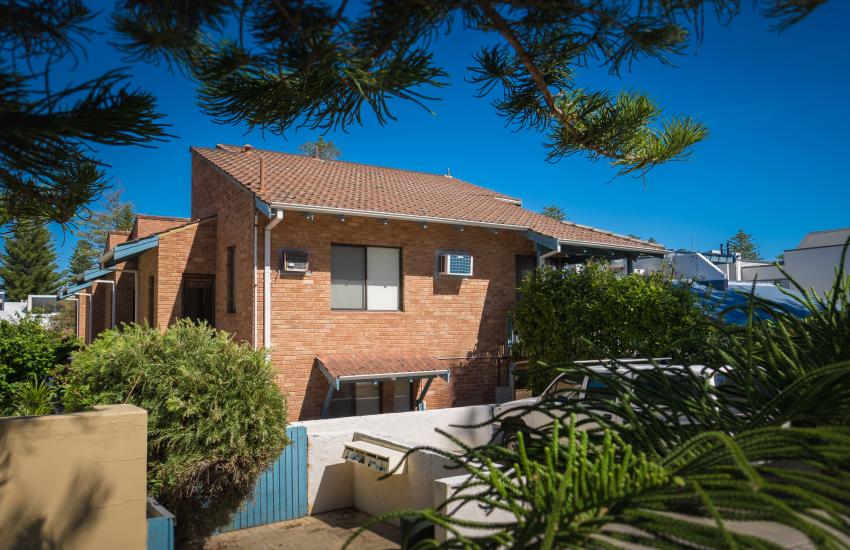The Sea Salt Abode - Front of Building - Cottesloe Short Stay Accommodation Holiday Rental Perth