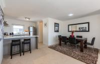 Golden Sands Beach Apartment - Dining Area - holiday accommodation rentals for short  term stays in Perth